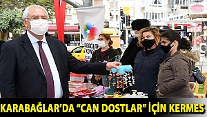 Karabağlar’da “can dostlar” için kermes