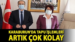Karaburun’da tapu işlemleri artık çok kolay
