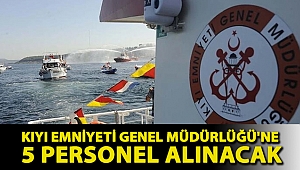 Kıyı Emniyeti Genel Müdürlüğü iş ilanı: 5 personel alınacak