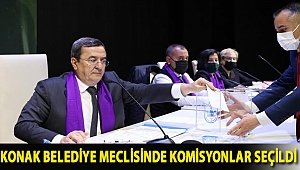 Konak Belediye Meclisinde komisyonlar seçildi