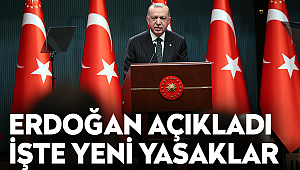 Son dakika... Erdoğan açıkladı: İşte yeni yasaklar!