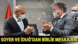 Soyer ve İduğ’dan birlik mesajları
