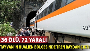 Tayvan'ın Hualien bölgesinde tren raydan çıktı: 36 ölü, 72 yaralı