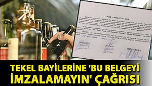 Tekel bayilerine 'Bu belgeyi imzalamayın' çağrısı: Anayasal hakkınız var