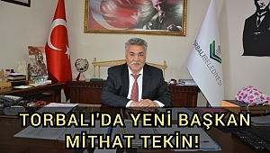 Torbalı'nın yeni belediye başkanı CHP'li Mithat Tekin oldu
