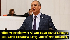 Türkiye’de bireysel silahlanma hızla artıyor Ruhsatlı tabanca satışları yüzde 100 arttı