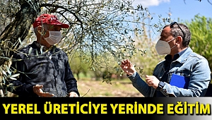 Yerel üreticiye yerinde eğitim