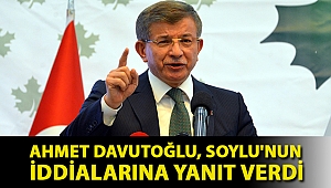 Ahmet Davutoğlu, Soylu'nun iddialarına yanıt verdi