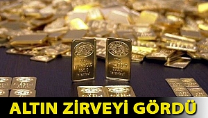 Altın zirveyi gördü