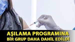 Bakan Koca açıkladı: Aşılama programına bir grup daha dahil edildi