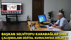 Başkan Selvitopu Karabağlar’daki çalışmaları dijital kurultayda anlattı