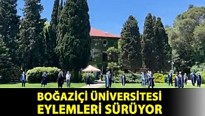 Boğaziçi Üniversitesi akademisyenlerinin eylemleri sürüyor