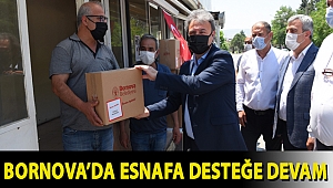 Bornova’da esnafa desteğe devam