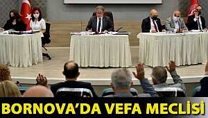 Bornova’da vefa meclisi