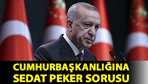 Cumhurbaşkanlığına Sedat Peker sorusu: Ne zaman açıklama yapacaksınız?