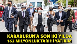 Karaburun'a son iki yılda 162 milyonluk tarihi yatırım
