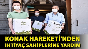 KONAK HAREKETİ'NDEN İHTİYAÇ SAHİPLERİNE YARDIM