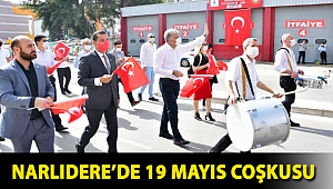 Narlıdere’de 19 Mayıs coşkusu