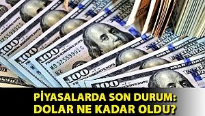 Piyasalarda son durum: Dolar ne kadar oldu?