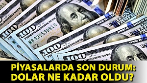 Piyasalarda son durum: Dolar ne kadar oldu?