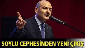 Soylu cephesinden yeni çıkış