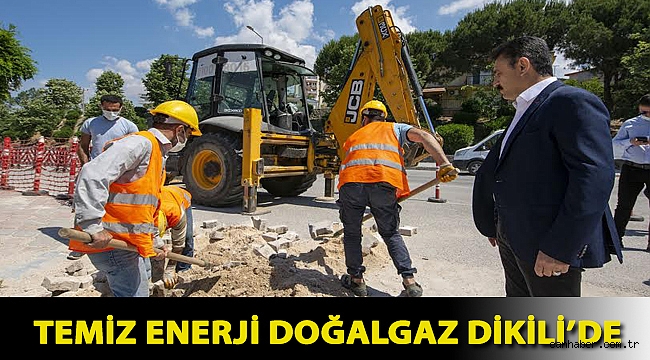 Temiz Enerji Doğalgaz Dikili’de