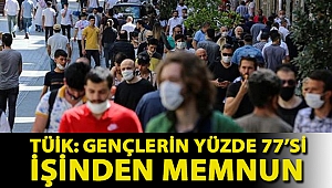 TÜİK: Gençlerin yüzde 77’si işinden memnun