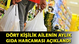 Türk-İş: Dört kişilik ailenin aylık gıda harcaması 2,830 TL