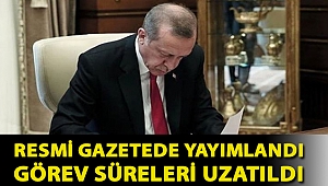 3 'Bölge Kalkınma İdaresi' başkanlıklarının görev süreleri uzatıldı