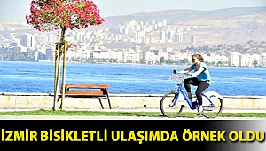 3 Haziran Dünya Bisiklet Günü İzmir bisikletli ulaşımda örnek oldu