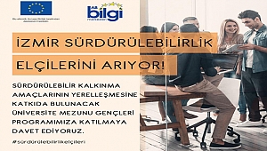 AB-Türkiye Sürdürülebilirlik Elçisi olmaları için gençlere davet