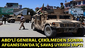 ABD'li general çekilmeden sonra Afganistan'da iç savaş uyarısı yaptı