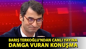 Barış Terkoğlu'ndan canlı yayına damga vuran konuşma: Bir küçük çocuğa bir eşe söylenmiş 'seni seviyorum'un peşindeyiz