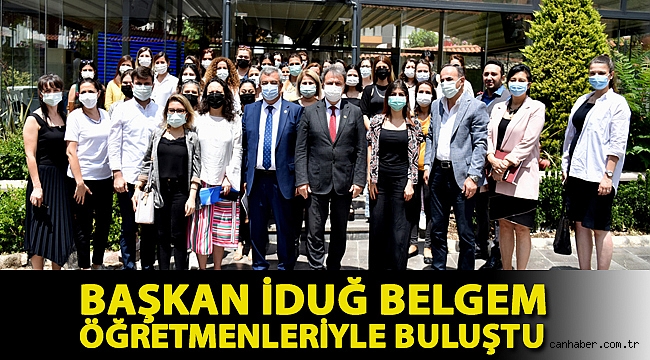 Başkan İduğ BELGEM öğretmenleriyle buluştu