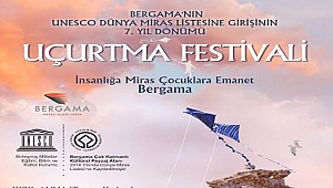 Bergama diğer UNESCO Dünya Mirası Alanları'na Uçurtmalarla selam göndermeye hazırlanıyor
