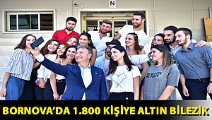 Bornova’da 1.800 kişiye Altın Bilezik
