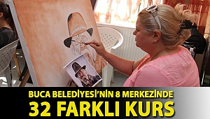 Buca Belediyesi’nin 8 merkezinde 32 farklı kurs