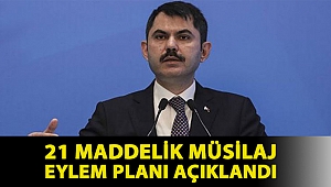 Çevre ve Şehircilik Bakanı Murat Kurum, 21 maddelik müsilaj eylem planını açıkladı