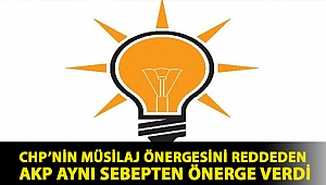CHP’nin müsilaj önergesini reddeden AKP aynı sebepten önerge verdi
