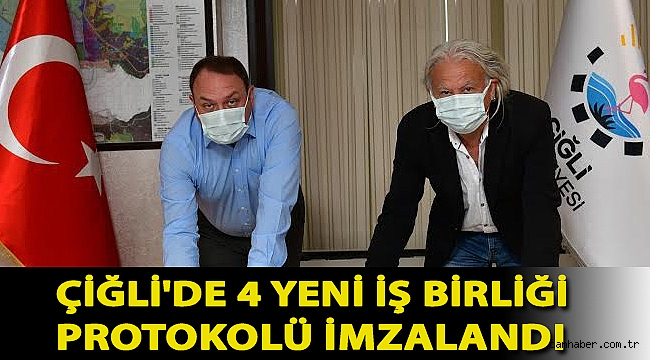 Çiğli'de 4 Yeni İş Birliği Protokolü İmzalandı