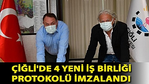 Çiğli'de 4 Yeni İş Birliği Protokolü İmzalandı
