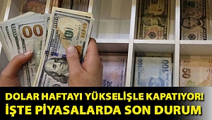 Dolar haftayı yükselişle kapatıyor! İşte piyasalarda son durum