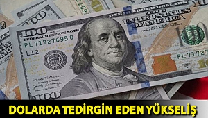 Dolarda tedirgin eden yükseliş