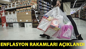 Enflasyon rakamları açıklandı