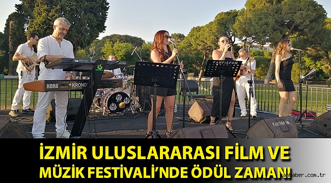 İzmir Uluslararası Film ve Müzik Festivali’nde ödül zamanı