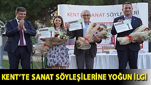 Kent’te Sanat Söyleşilerine yoğun ilgi