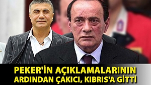 Peker'in açıklamalarının ardından Çakıcı, Kıbrıs'a gitti