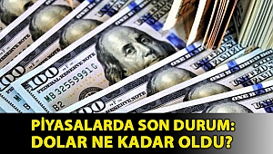 Piyasalarda son durum: Dolar ne kadar oldu?