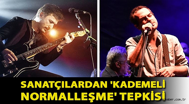 Sanatçılardan 'kademeli normalleşme' tepkisi