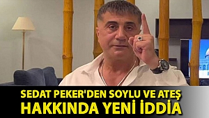 Sedat Peker'den Soylu ve Ateş hakkında yeni iddia
